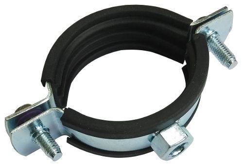 Хомут для труб с гайкой UGF 4'' 107-117 мм комплект