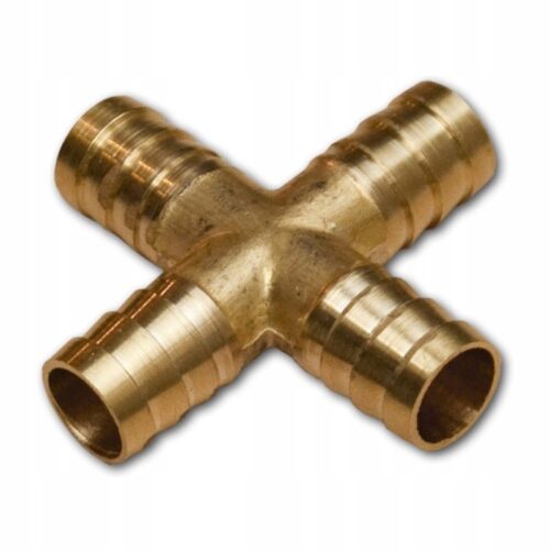 Соединение для шланга X-образное латунь 12 мм