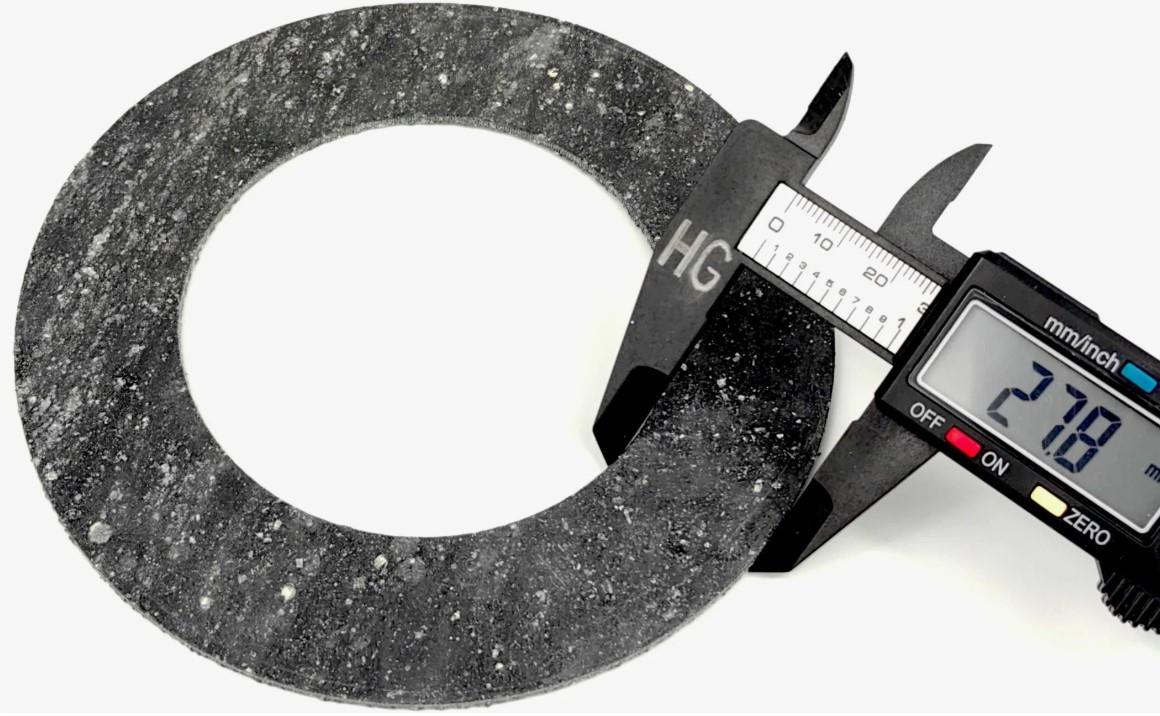 Прокладка круглая паронитовая 160х180х2 мм