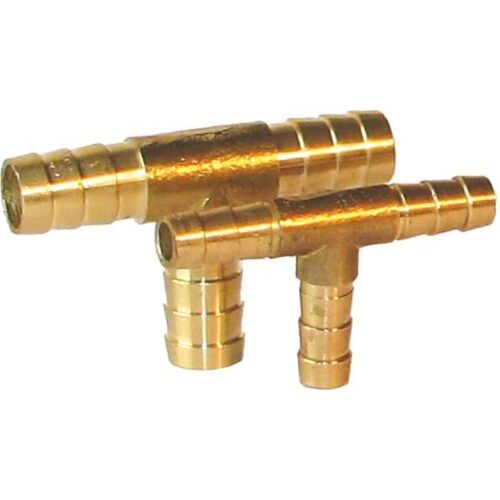 Соединение для шланга Т-образное латунь 10 мм
