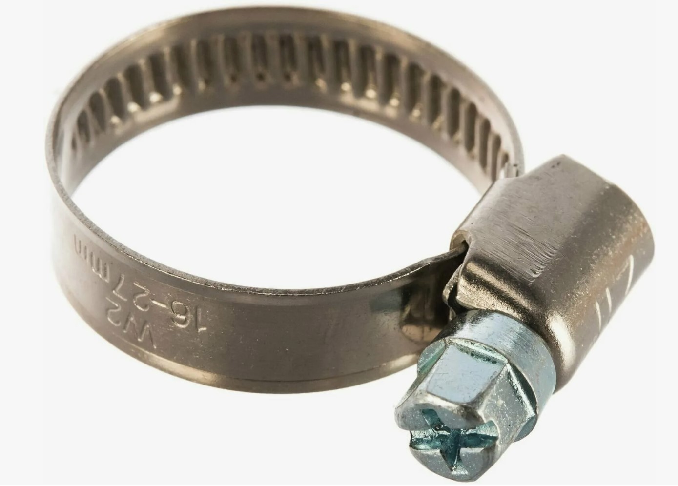 Хомут червячный 190-210/9 W2 нерж