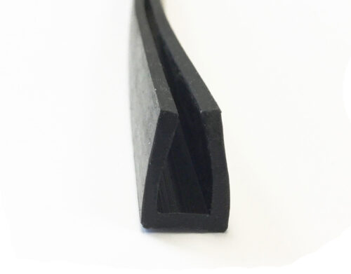 Профиль уплотнительный для стёкол П-4 мм ТУ 2500-376-00152106-94