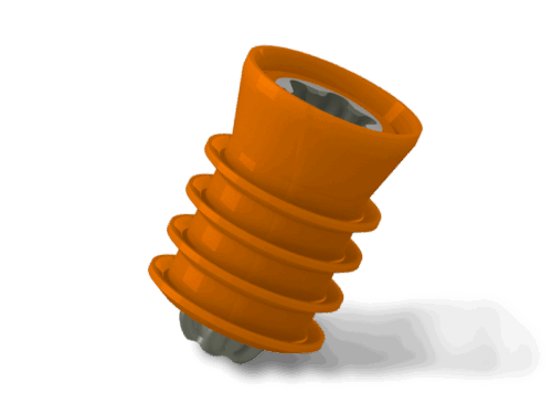 CPB-446-340 Пробка нижняя цементировочная тип 446 для ОК 339,70 мм