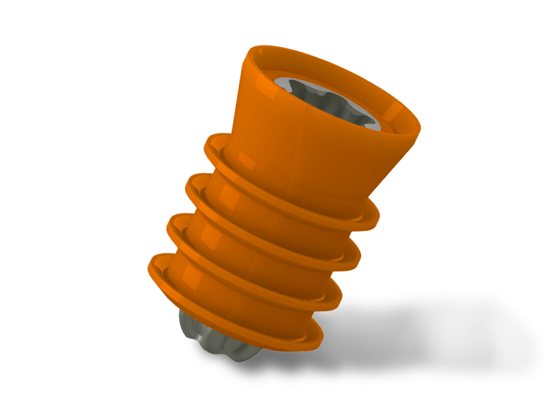 CPB-446-426 Пробка нижняя цементировочная тип 446 для ОК 425,40 мм