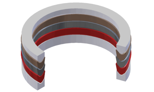 Кольцо нажимное КО 16*26 ГОСТ 22704-77 полиуретан